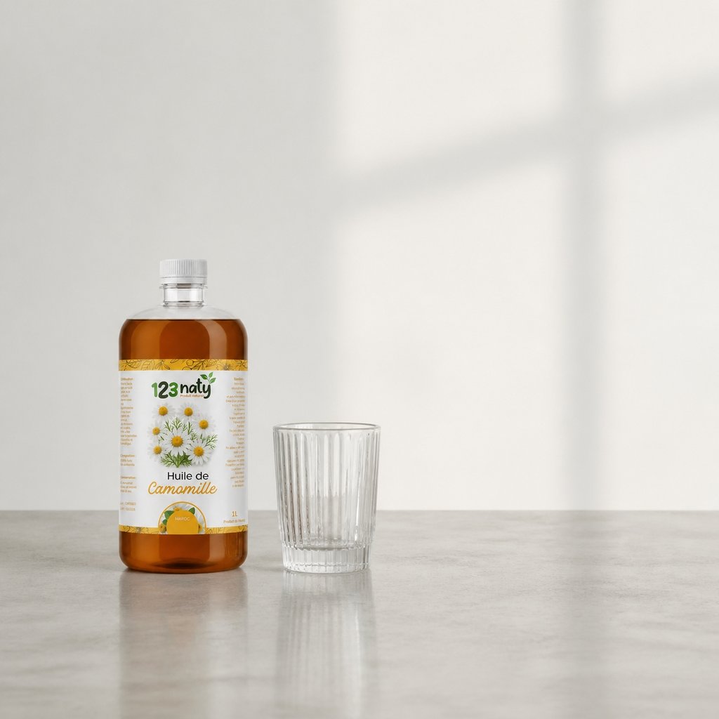 1L Huile de Camomille | 123NATY — Taille réelle du produit