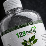 1L Huile de Camphre | 123NATY — Détail macro du flacon