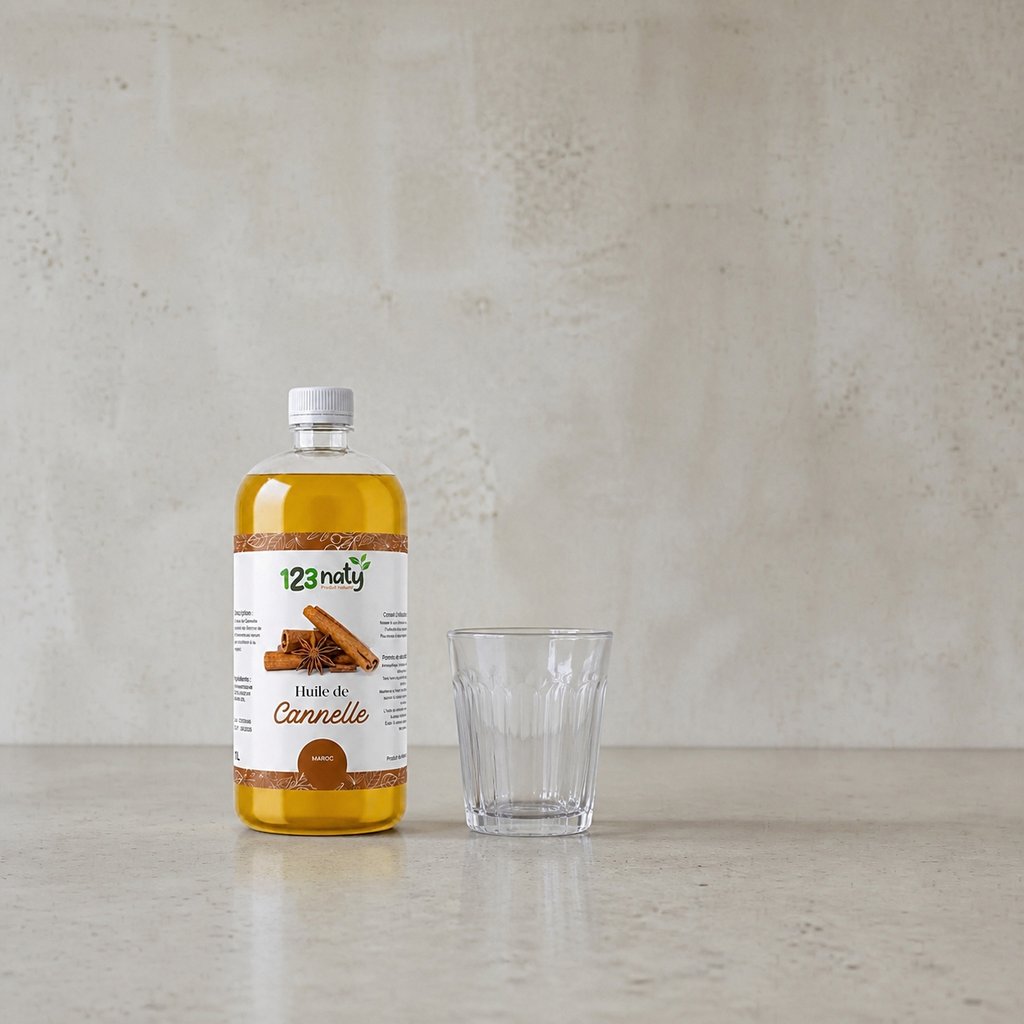 1L Huile de Cannelle | 123NATY — Taille réelle du produit