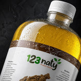 1L Huile de Costus Indien – 100% Naturelle – Vitalité & Détox | 123NATY — Détail macro du flacon