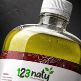 1L Huile de Figue de Barbarie (Macérat) – Soin Anti-Âge & Beauté Naturelle | 123NATY — Détail macro du flacon