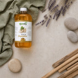1L Huile de Gingembre – 100% Naturelle – Massage & Bien-être | 123NATY — Ambiance flat lay