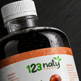 1L Huile de Jujubier (Sidr) – 100% Naturelle – Soin Cheveux & Peau | 123NATY — Détail macro du flacon