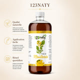 1L Huile de Moutarde | 123NATY — Infographie bénéfices clés