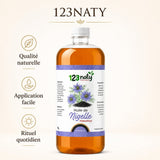 1L Huile de Nigelle Habachiya – Origine Éthiopie – Première Pression à Froid – Qualité Pre | 123NATY — Infographie bénéfices 