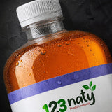 1L Huile de Nigelle Habachiya – Origine Éthiopie – Première Pression à Froid – Qualité Pre | 123NATY — Détail macro du flacon