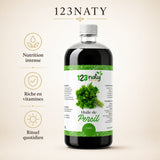 1L Huile de Persil | 123NATY — Infographie bénéfices clés