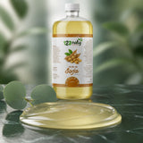 1L Huile de Soja Cosmétique | 123NATY — Texture en gros plan
