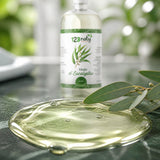 1L Huile d'Eucalyptus | 123NATY — Texture en gros plan