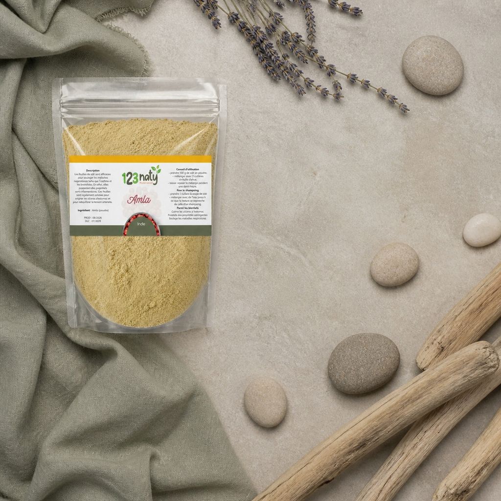 2X 100g Amla poudre | 123NATY — pack de 2 produits