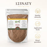 2X  100g Caroube en Poudre | 123NATY — Infographie bénéfices clés
