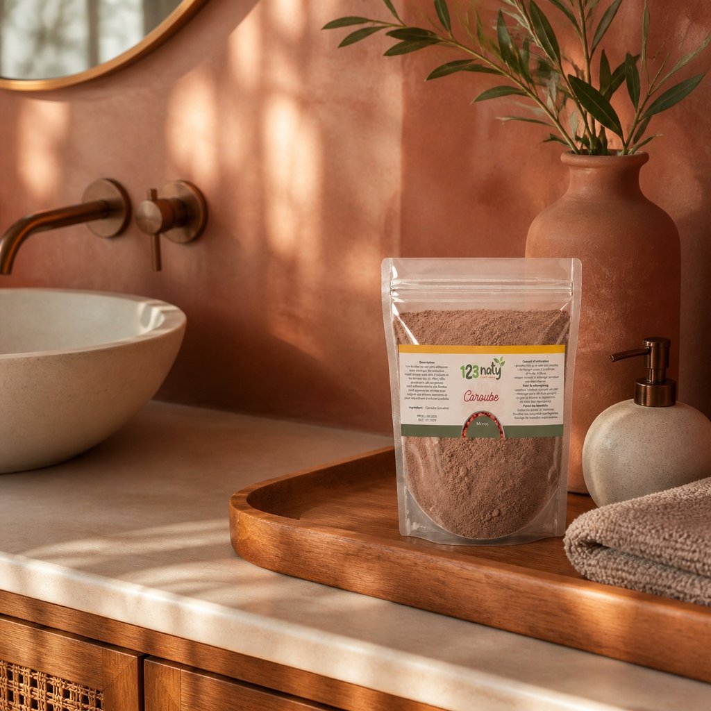 2X  100g Caroube en Poudre | 123NATY — Mise en scène d'usage