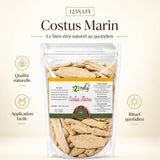 2X  100g Costus Marin Brut | 123NATY — Infographie bénéfices clés