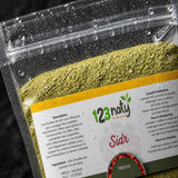 2X 100g Feuille de Jujubier (Sidr) en Poudre | 123NATY — Détail macro du flacon