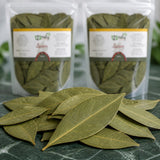 2X 100g Feuille de Laurier | 123NATY — Texture en gros plan