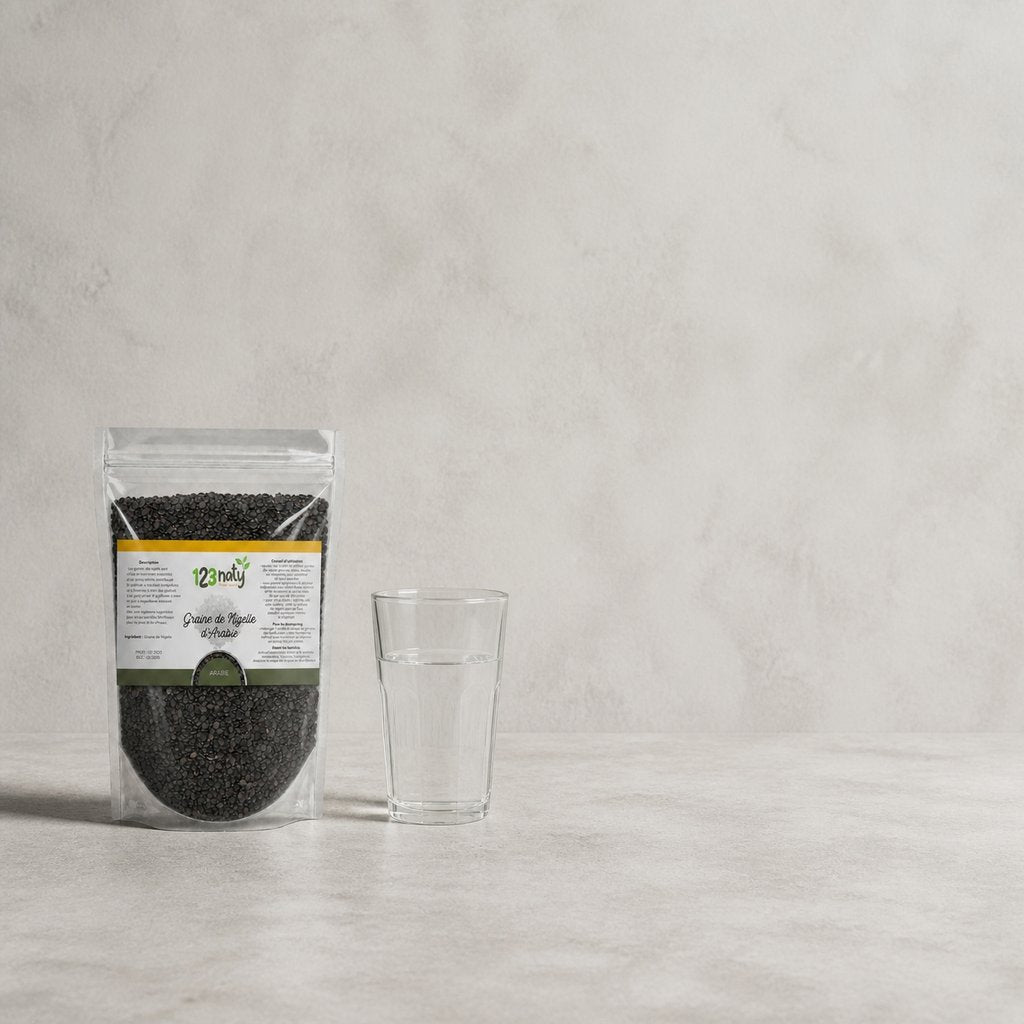 2X 100g Graine de Nigelle d'Arabie | 123NATY — Taille réelle du produit