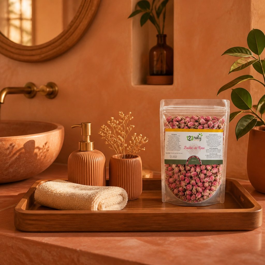 2X 1kg Bouton de Rose Séchée | 123NATY — Mise en scène d'usage