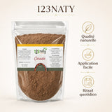 2X 1kg Caroube en Poudre | 123NATY — Infographie bénéfices clés