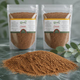 2X 1kg Caroube en Poudre | 123NATY — Texture en gros plan