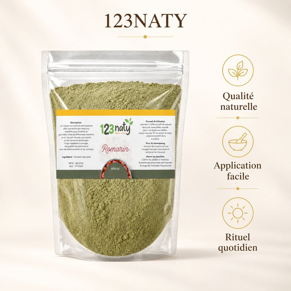 2X 1kg Romarin Poudre — Bénéfices clés