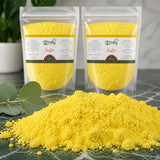 2X 1kg Soufre en Poudre | 123NATY — Texture en gros plan
