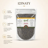 Pack 1kg Fleur de Lavande séché & 1kg Lavande en Poudre | 123NATY — Infographie bénéfices clés