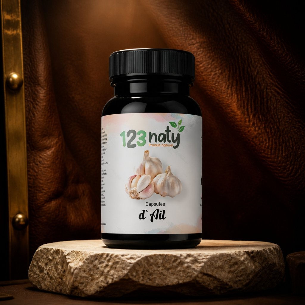 50 Capsules d'Ail — Présentation premium