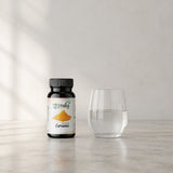 50 Capsules de Curcuma — Taille réelle
