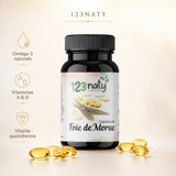 50 Capsules de Foie de Morue — Bénéfices clés
