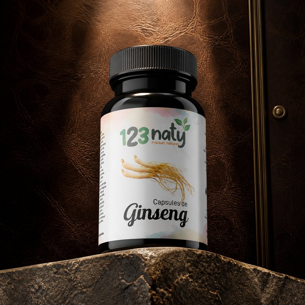 50 Capsules de Ginseng — Présentation premium