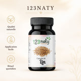 50 Capsules de Graine de Lin — Bénéfices clés