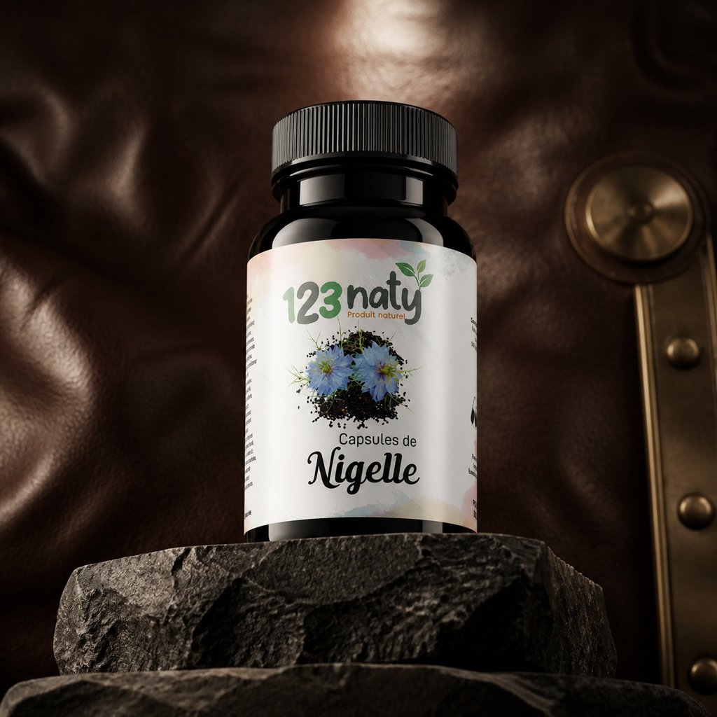 50 Capsules de Nigelle | 123NATY — Présentation premium