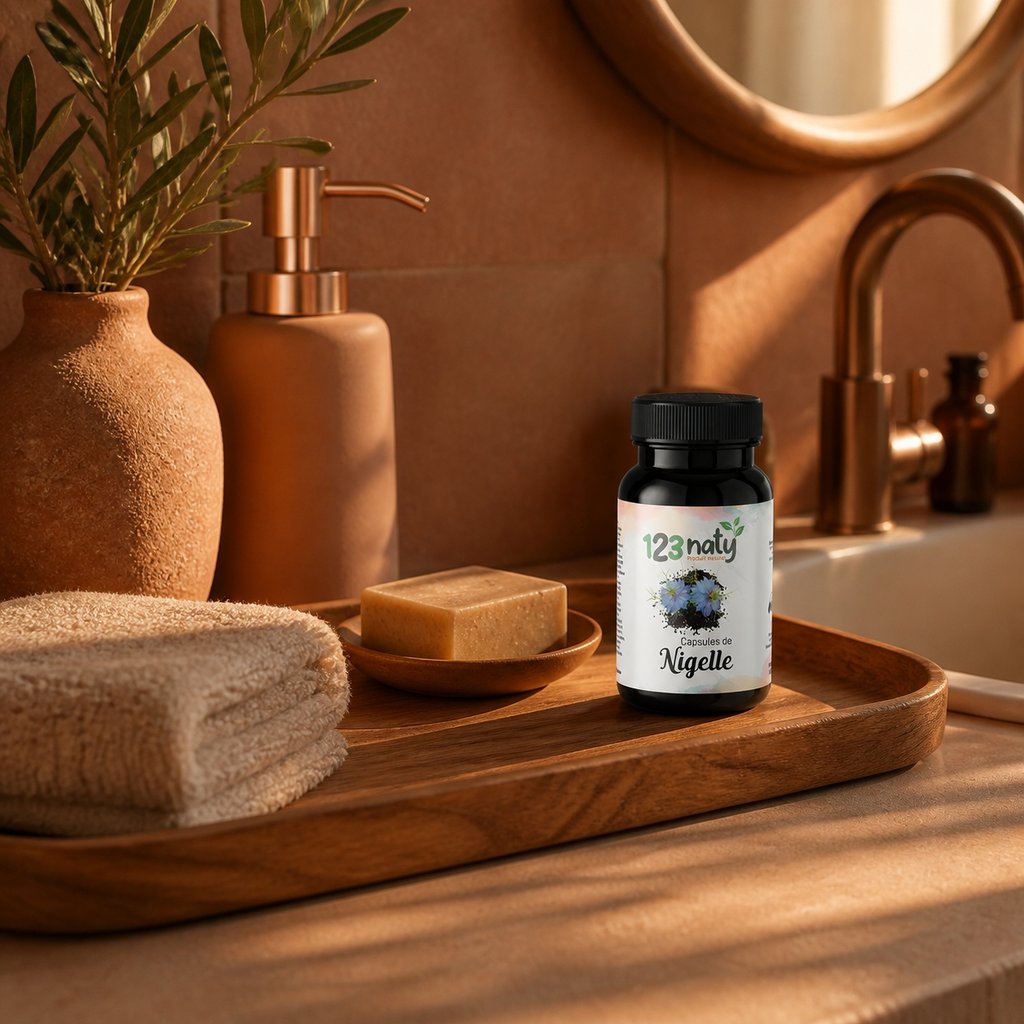 50 Capsules de Nigelle | 123NATY — Mise en scène d'usage