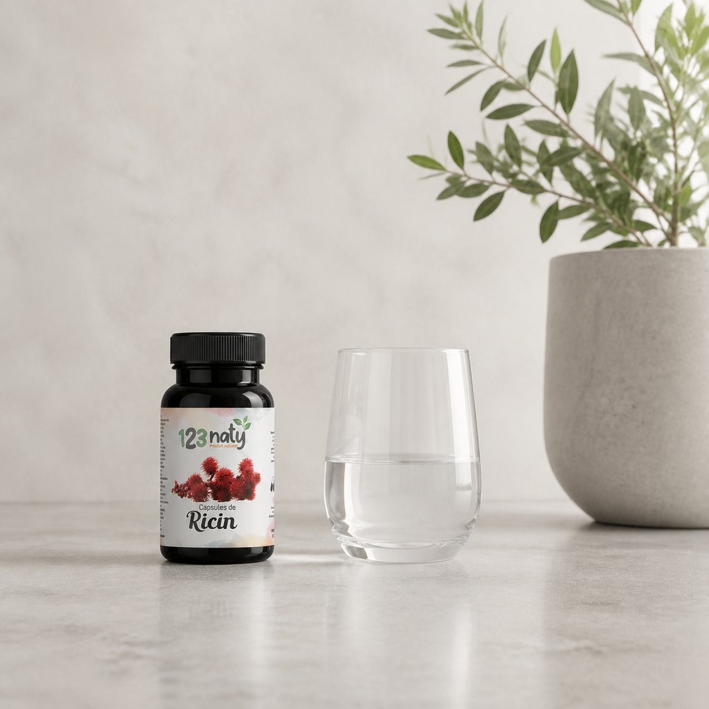 50 Capsules de Ricin — Taille réelle