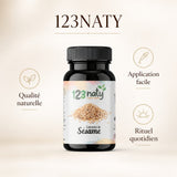 50 Capsules de Sésame — Bénéfices clés