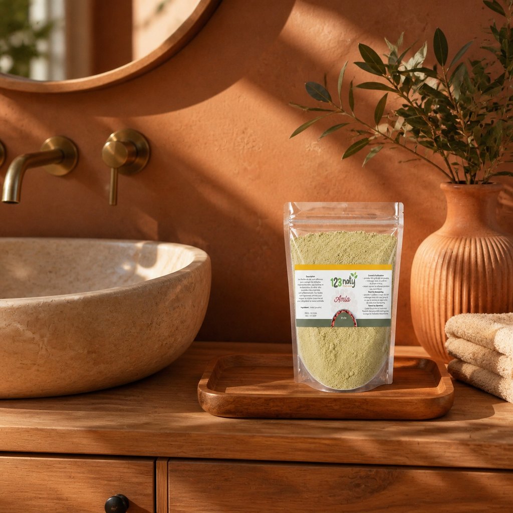 100g Amla poudre — Mise en scène d'usage