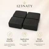 Carrés de Musc Noir – Encens Parfumé – Ambiance Intérieure & Bien-être | 123NATY — Infographie bénéfices clés