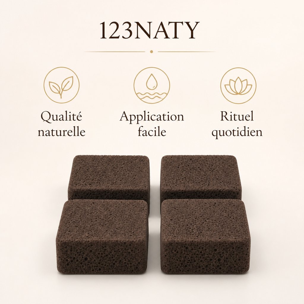 Musc Oriental Moukhalatta – Carrés Parfumés – Fraîcheur Durable & Bien-être | 123NATY — Infographie bénéfices clés
