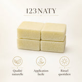 Musc Sultan en Carrés – Parfum Solide – Senteur Orientale Intense & Longue Tenue | 123NATY — Infographie bénéfices clés