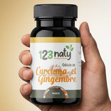 Curcuma & gingembre | 120 gélules | 123NATY — photo 5
