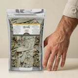 Feuilles de Séné 1kg - dimensions-echelle