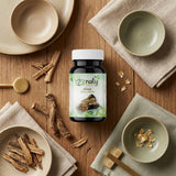 Gélules Costus Indien 120 - flatlay-ambiance