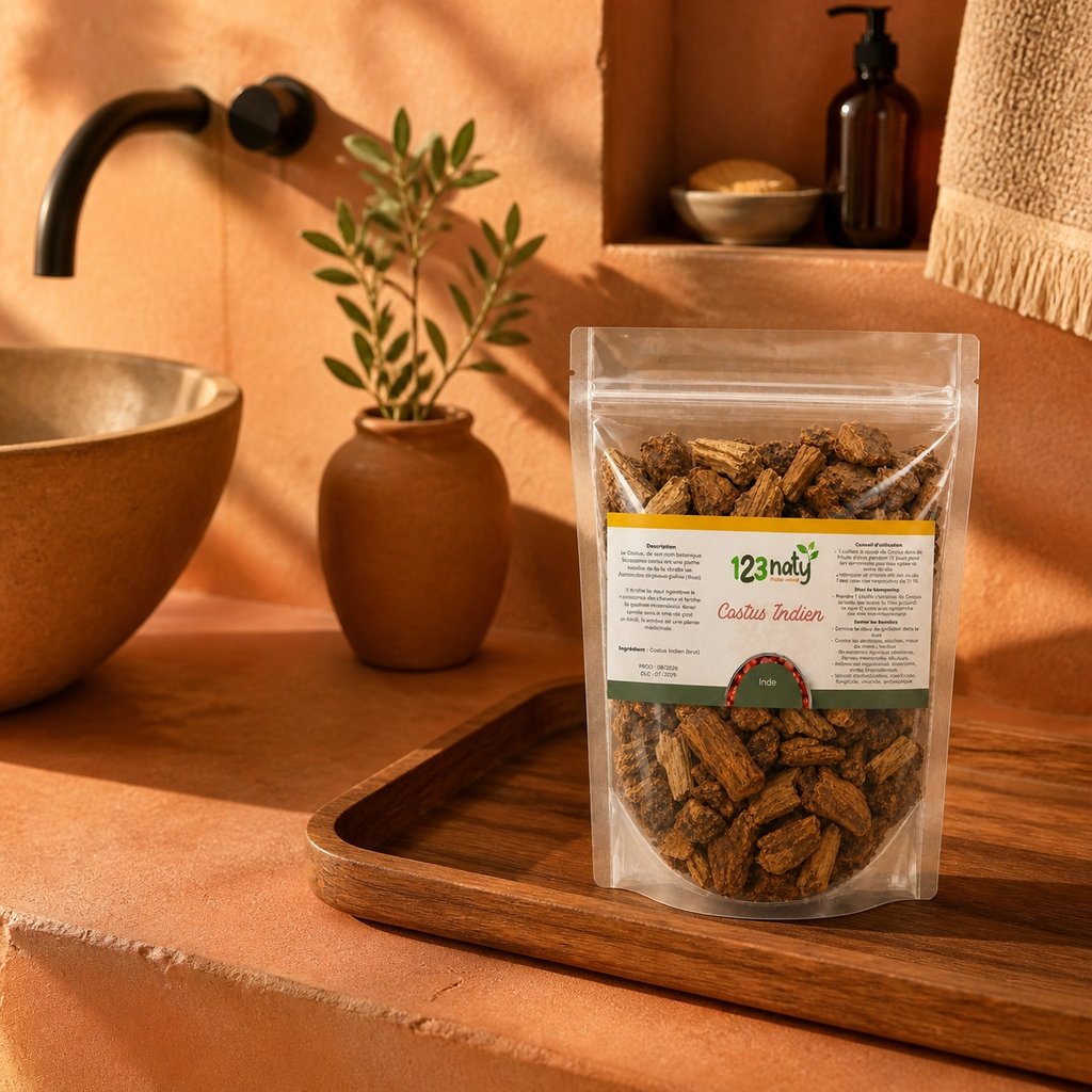 Pack 100g Costus Marin en Poudre & 100g Costus Indien Brut | 123NATY — Mise en scène d'usage