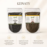 Pack  100g Graine de Nigelle d'Arabie & 100g Graine de Nigelle en Poudre | 123NATY — Infographie bénéfices clés