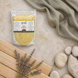 Pack 100g Pollen de Palmier & 100g Rose de Jericho - Chajarat Mariam | 123NATY — Ambiance flat lay