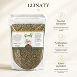 Pack 100g Thym Séchée & 100g Origan en Feuille Séché | 123NATY — Infographie bénéfices clés