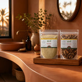 Pack 1kg Costus Marin en Poudre & 1kg Costus Indien Brut | 123NATY — Mise en scène d'usage