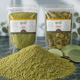 Pack 1kg Feuille de Jujubier (Sidr) en Poudre & 1kg Feuille de Jujubier (Sidr) — Texture en gros plan