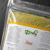 Pack 1kg Feuille de Séné & 1kg Feuille de Jujubier (Sidr) — Détail macro