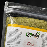 Pack 1kg Feuille de Séné en Poudre & 1kg Feuille de Jujubier (Sidr) en Poudre — Détail macro